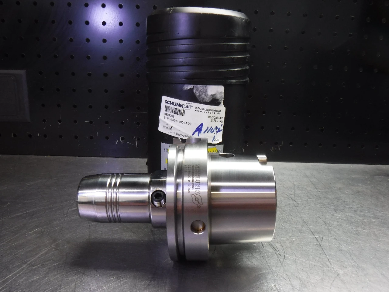 Schunk HSK100A 20mm Hydraulic Tool Holder 105mm Projection 0204066 (LOC638B)