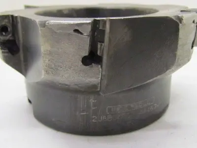 Ingersoll 4" Face Mill indexable Milling Cutter 1 1/2" Arbor 6-Inserts