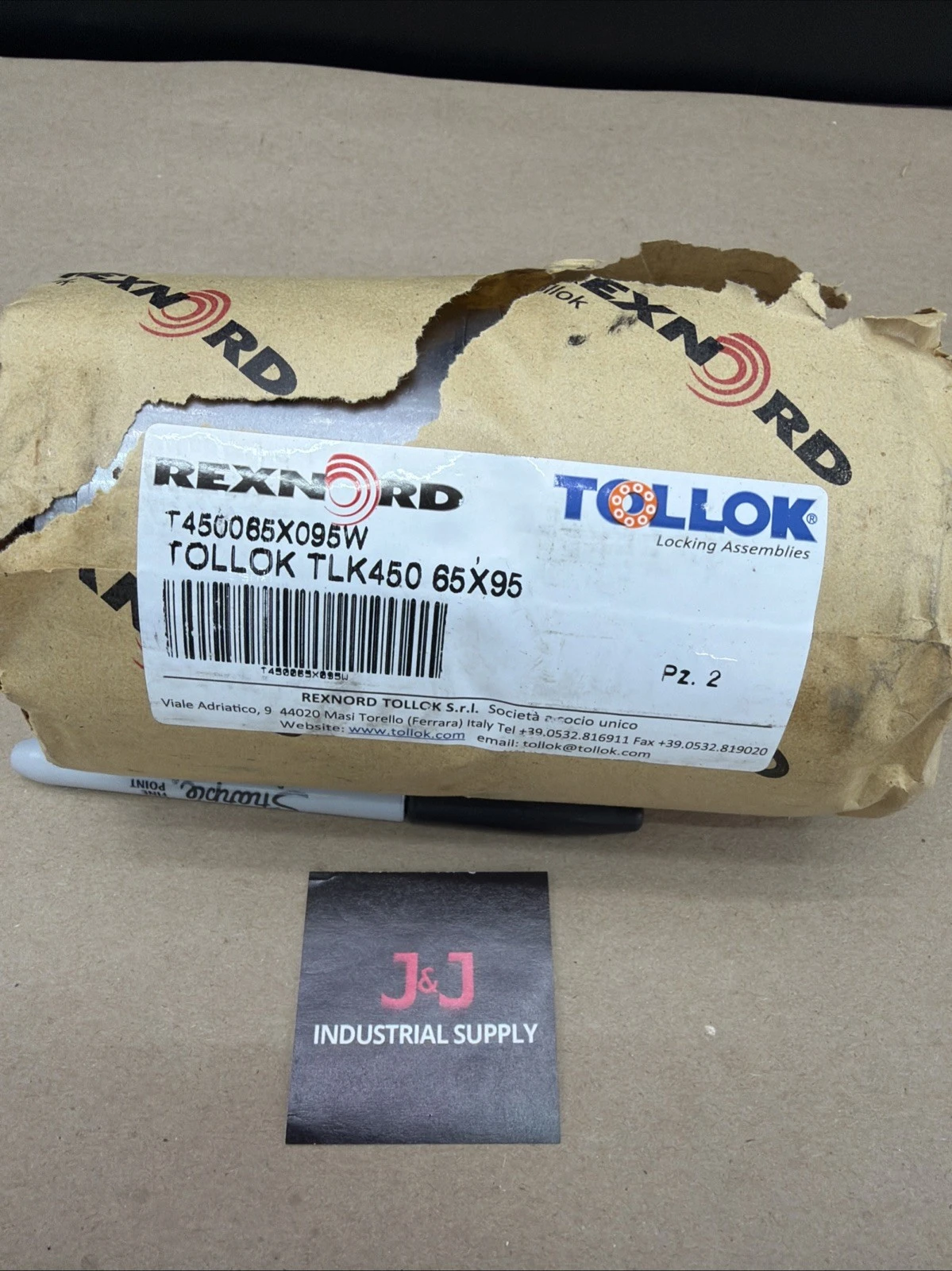 New | in-Stock Rexnord T450065x095W Power Generation Indiana US | J&J Industrial Supply #902255
