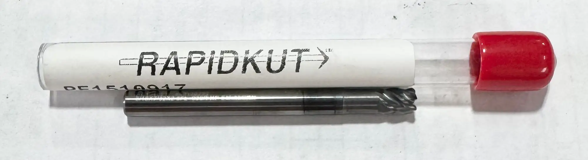 RapidKut 3/16" Carbide End Mill 5 Flute Necked AlCrN Coated