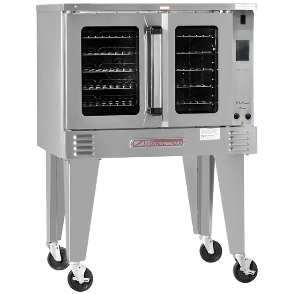 Southbend PCG90S/TI Platinum Single Full Size Natural Gas Convection Oven - 90,000 BTU