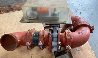 GRUVLOCK 7050 Grooved End Ball Valve 6" Ball Stem Nace gruvlok Anvil