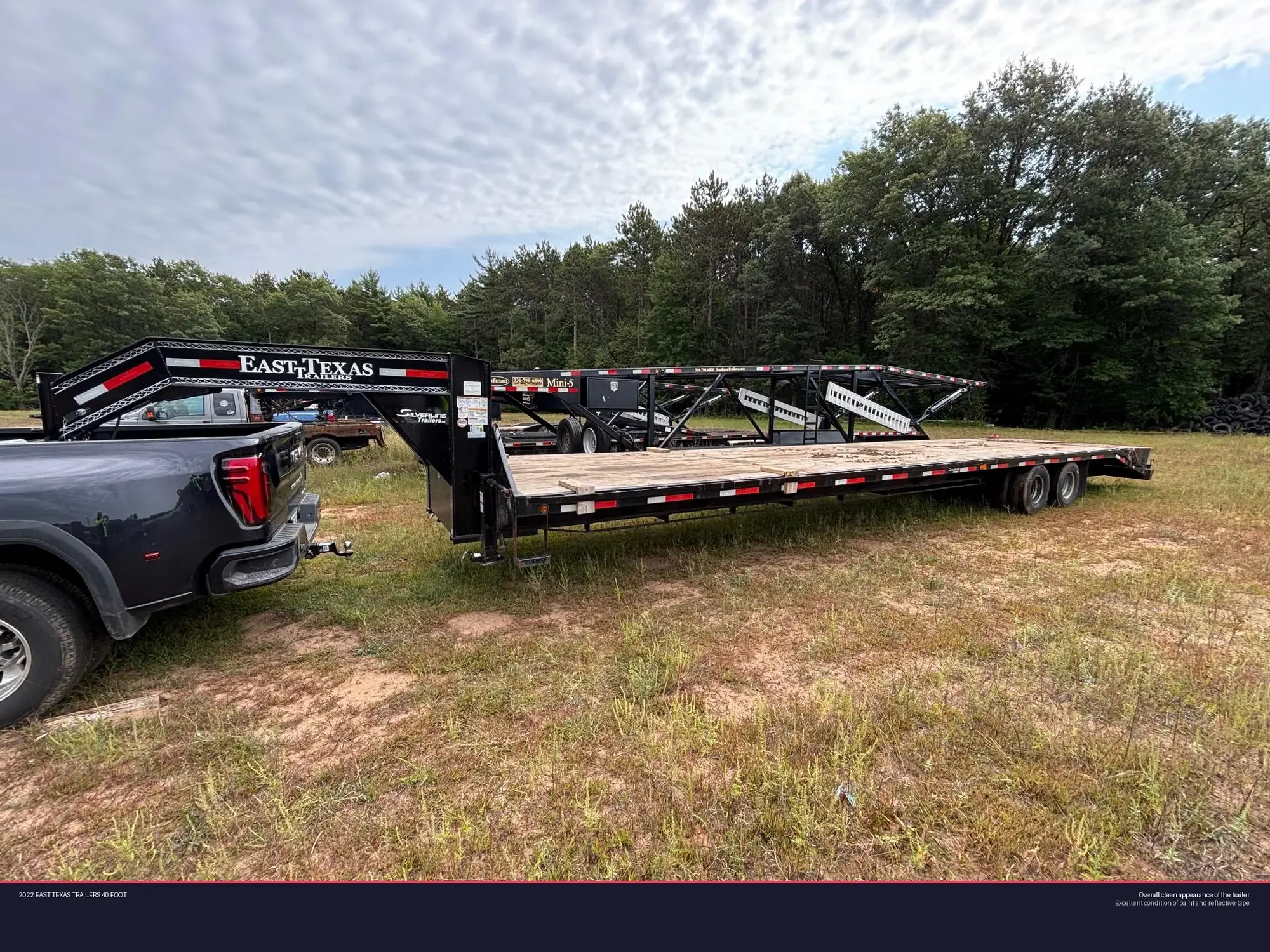 Used 2022 EAST TEXAS TRAILERS 40 FOOT Flatbed Trailers Wisconsin US | Proxy Equipment #1378450