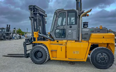 Used 2019 HYUNDAI 110D-9 Internal Combustion Forklifts: Pneumatic Tire Florida US | Forklift Exchange #1274802