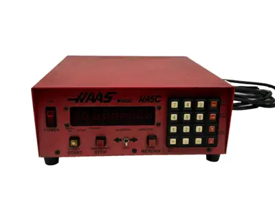 USED HAAS HA5C HRT 210 SERVO CONTROLLER RED HRT/210