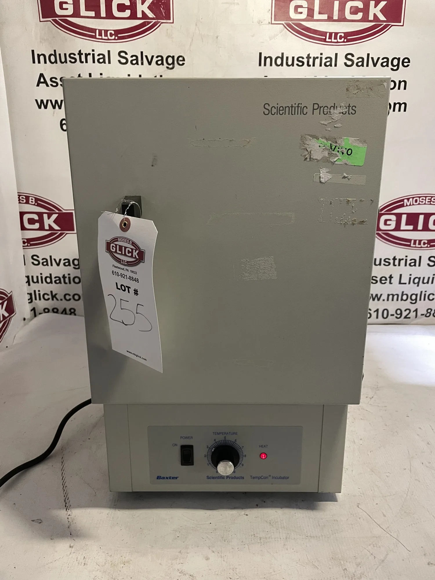 Baxter Scientific Products J1450-1 TempCon Incubator