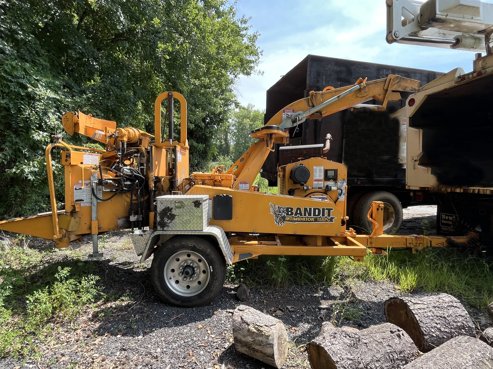 Used 2019 Bandit Intimidator 15XPC Wood Chippers Maryland US | Zadoon Equipment #1480593