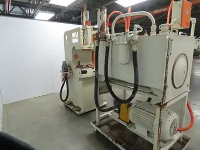 Anson Industries 10 Ton Hydraulic C Frame Press 100 gallon 20hp Power Unit 12"