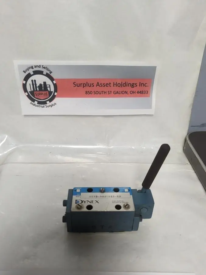 Used DYNEX 6131-D03-A12-10 Pump & Valve Parts Ohio US | Surplus Asset Holdings #1403248