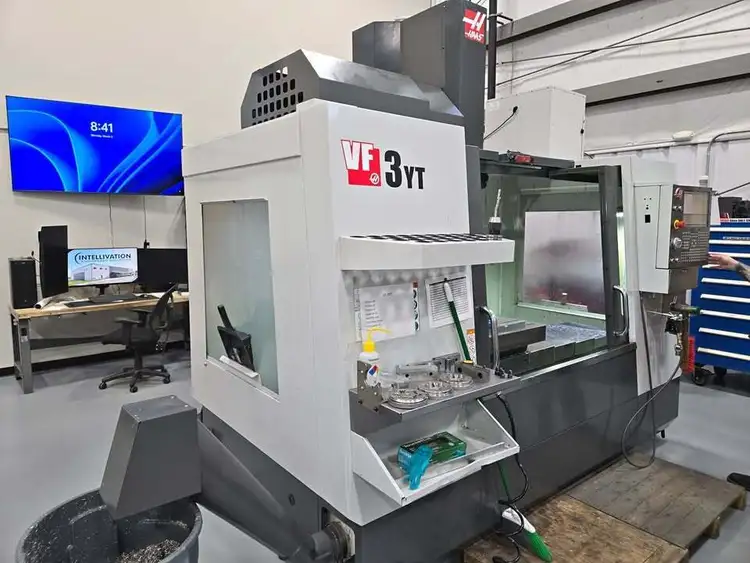 Used 2017 HAAS VF-3YT Vertical Machining Centers Illinois US | 520 Machinery Sales LLC #1228735