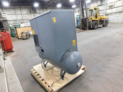 Used Atlas Copco GX4FFCSA/UL Tank Mounted Air Compressors Ohio US | Equipment Recovery Corp. #1331437