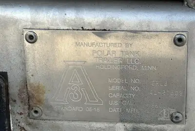 Used 2004 POLAR _UNKNOWN_ Tanker Trailers Indiana US | Lakeshore Equipment Sales #1546607