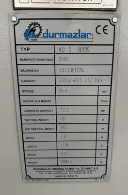 Durma 654654645 Press Brakes | Amiron Machinery (2)