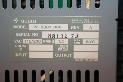 USED GOULD PE0001-000