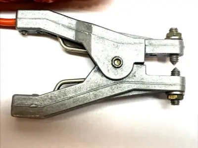 USED S.R. BROWNE STATIC GROUNDING CLAMP REB SERIES BONDING CLAMP