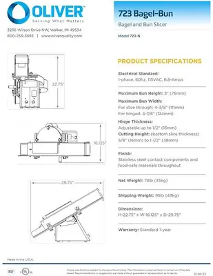_UNKNOWN_ 723-N Bread / Bun Slicing | Harvest Equipment and Fabrication Inc (3)