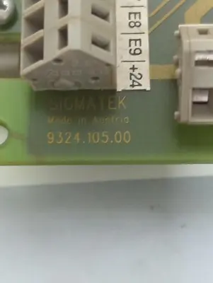 Used SIGMATEK 9324-105-00 I/O Boards & Replacement Parts Ohio US | Surplus Asset Holdings #1542067