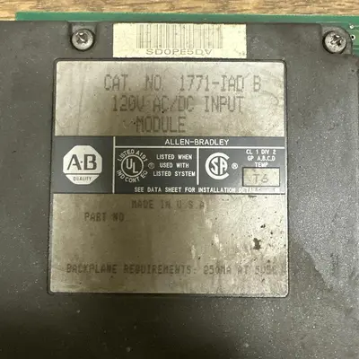 Used ALLEN-BRADLEY 1771-IAD B PLC Input & Output Ohio US | Surplus Asset Holdings #1245514