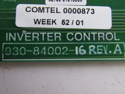 Topaz 930-84002-16 32760-01510006 Inverter Control Circuit Board 930-76002-03