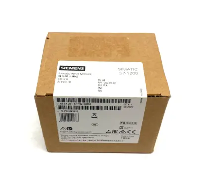 NEW SIEMENS SIMATIC S7-1200 ANALOG INPUT MODULE SM1231 AI 8XRTD
