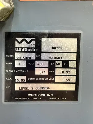 USED AEC WHITLOCK WD-50FR