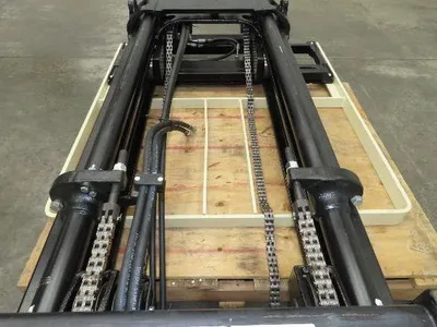 Yale Duplex Forklift Mast 2-Stage Class 2 SideShift 16"x42" Carriage