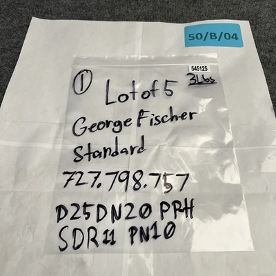 New | in-Stock Georg Fischer 727.798.757 Valves/Fittings California US | Davliegogo LLC #1713135