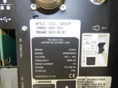 Cleco MPRO400GC-P Nutrunner Torque Controller Module for Apex Tool 120VAC