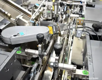 Used MARCHESINI BA100 Cartoners Horizontal Load - Automatic Load Illinois US | Aaron Equipment #87017