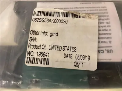 New | in-Stock NUMATICS 082SS53AK000030 Solenoid Valves Ohio US | Surplus Asset Holdings #1237120