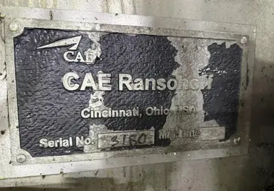USED 1997 CAE RANSOHOFF SURECLEAN 24 WIDE BELT