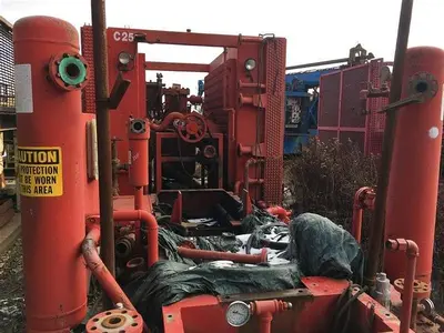 Used 1998 ARIEL COOLERS & CONTROL PANEL & SKID Compressor Parts & Components California US | East West Machinery & Drilling #1415868