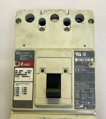 Used CUTLER-HAMMER HM2P400X5W Miscellaneous Equipment (Electrical & Power) | Surplus Asset Holdings #1203579