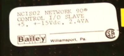 NEW BAILEY CONTROLS NCIS02 NETWORK 90 I/O CONTROL SLAVE MODULE