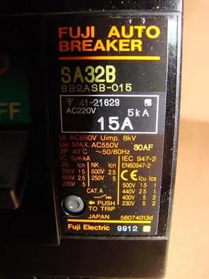 USED FUJI ELECTRIC SA32B-15