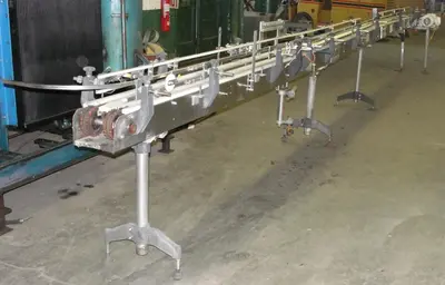 SPC5821  Conveyor 9" x 27' table top conveyor 50 fpm speed