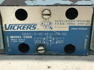USED VICKERS DG4V-3-6C-M-U-H7-60