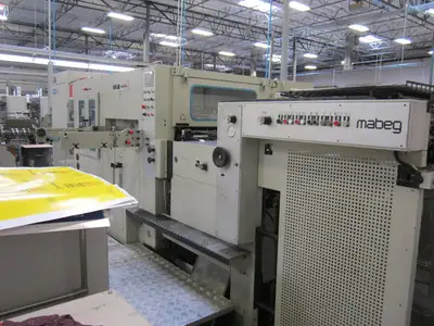 2003 YAWA Diecutter 105 with Stripping  - 41 Inch wide