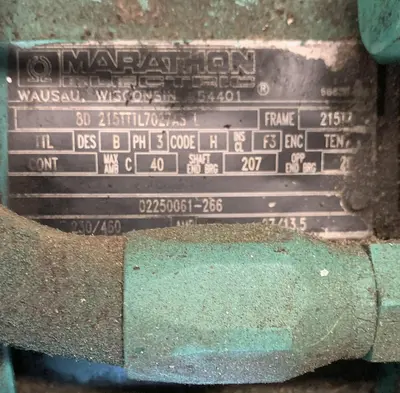 SULLAIR 20 HP SCREW-TYPE AIR-COMPRESSOR WITH CHAMPION AIR-DRYER