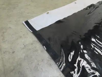 Singer Safety 82"x 15' Vinyl Welding Curtain Weld Vision Tinted Strip
