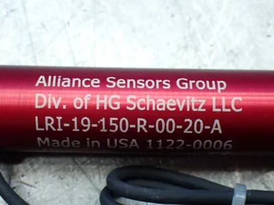 New | in-Stock ALLIANCE SENSORS GROUP LRI19150R0020A Transducers Ohio US | HGR 24 #901163