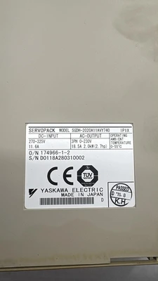YASKAWA SGDH-20AE Electrical | Global Machine Brokers, LLC (5)