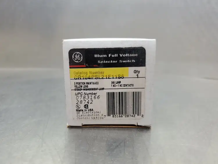 Used General Electric CR104PSL21E11S8 Relays & Switches South Carolina US | Palmetto Automation #1159498