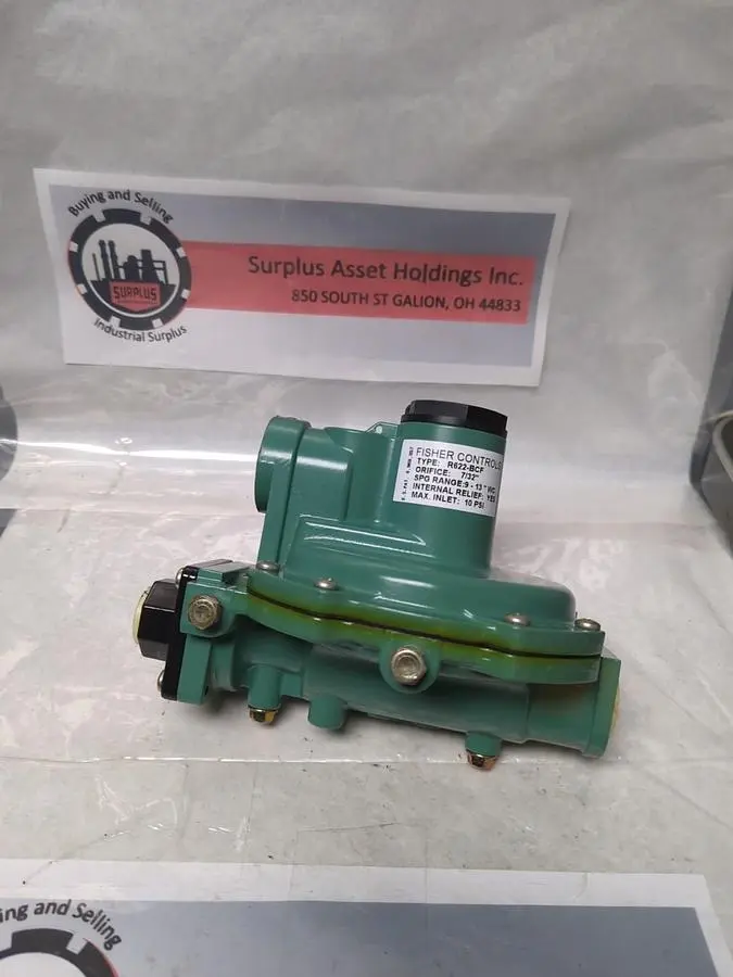 New | in-Stock FISHER CONTROLS R622-BCF Regulators Ohio US | Surplus Asset Holdings #1246339