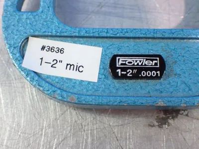 Used FOWLER 52222002 Micrometers Ohio US | HGR 24 #1187269