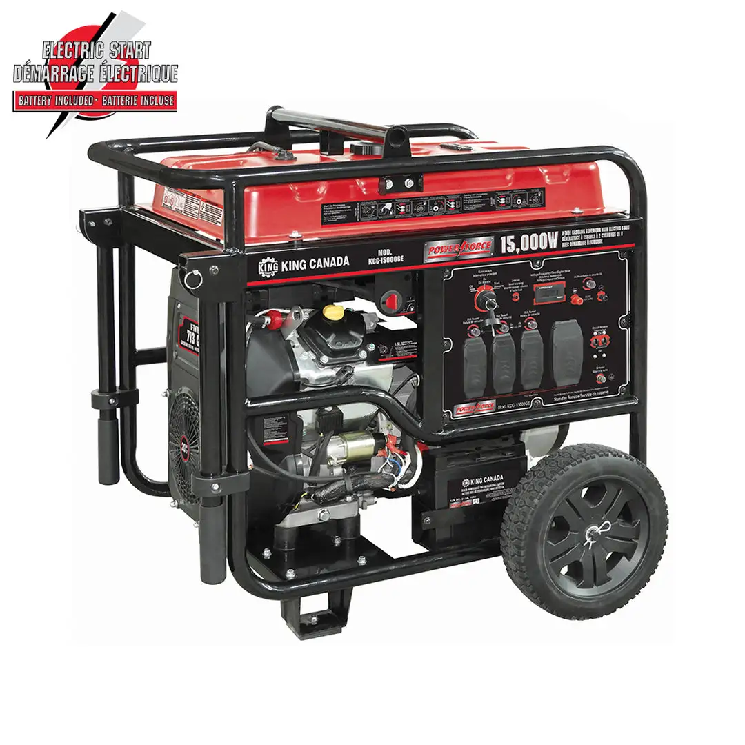 New | in-Stock KING CANADA KCG-15000GE Generators British Columbia CA | Lenmark #277325