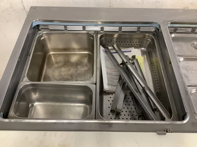 152-0344 Delfield 4472-30M 72” Self Contained Refrigerated Sandwich Prep Table