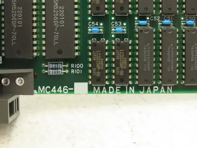 Mitsubishi Mazak BN634A082G53 PCB Slot Rack Printed Circuit Board Card MC446