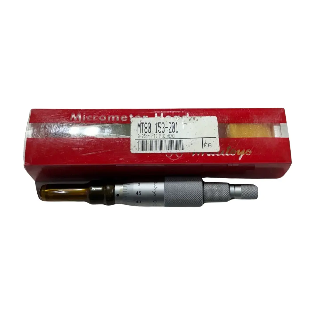 Mitutoyo 0-25mm Mic Head Non-Rotating Spindle 153-201