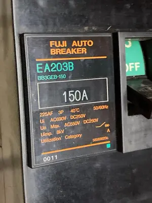 Fuji,FBEN002,Auto Breaker Disconnect AC200V